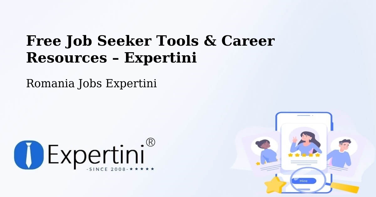 Free Job Seeker Tools & Career Resources – Comuna Pufeşti - Comuna Pufeşti, Romania Jobs Expertini
