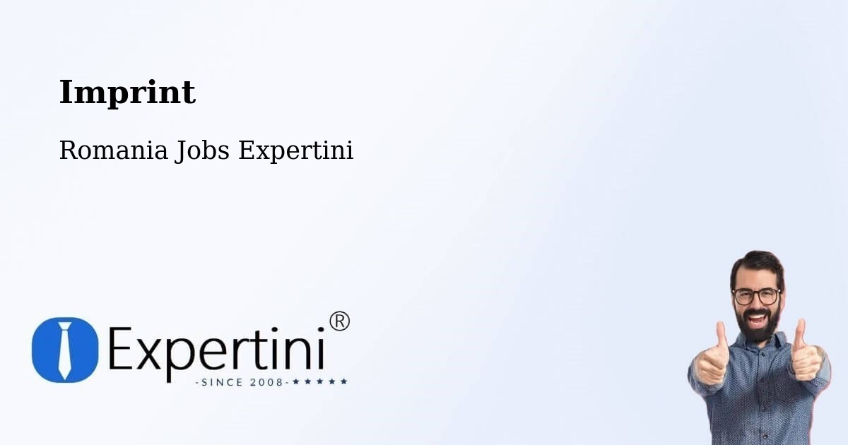 Imprint – Comuna Pufeşti - Romania Jobs Expertini